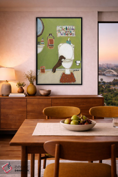 تابلو دکوراتیو راه وینی اثر جیمی موراث - D6B