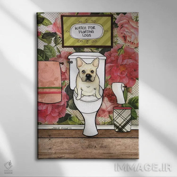 تابلو دکوراتیو کنده های شناور اثر جیمی موراث - نمای روبهرو روی دیوار