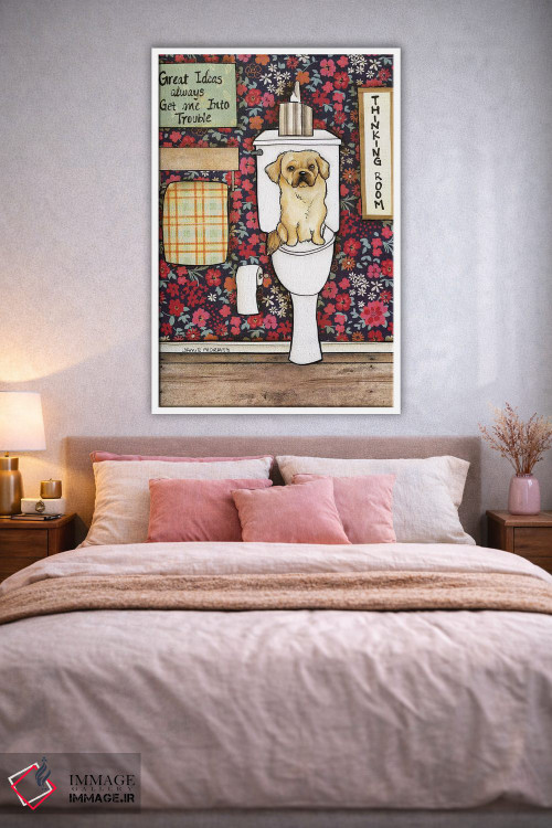 تابلو دکوراتیو اتاق فکر اثر جیمی موراث - D1W