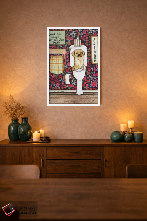 تابلو دکوراتیو اتاق فکر اثر جیمی موراث - D2W