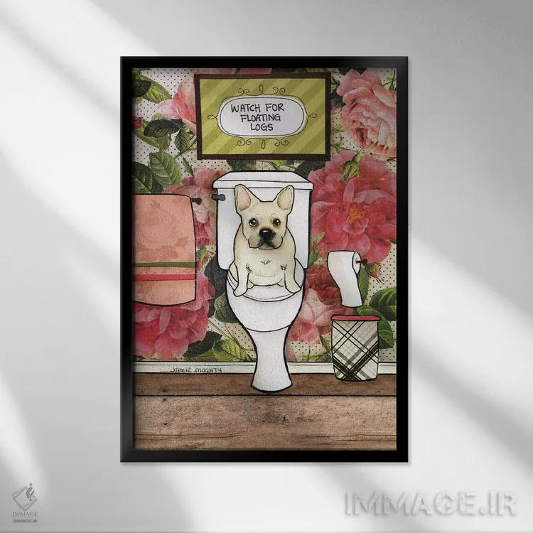 تابلو دکوراتیو کنده های شناور اثر جیمی موراث - نمای قابدار مشکی