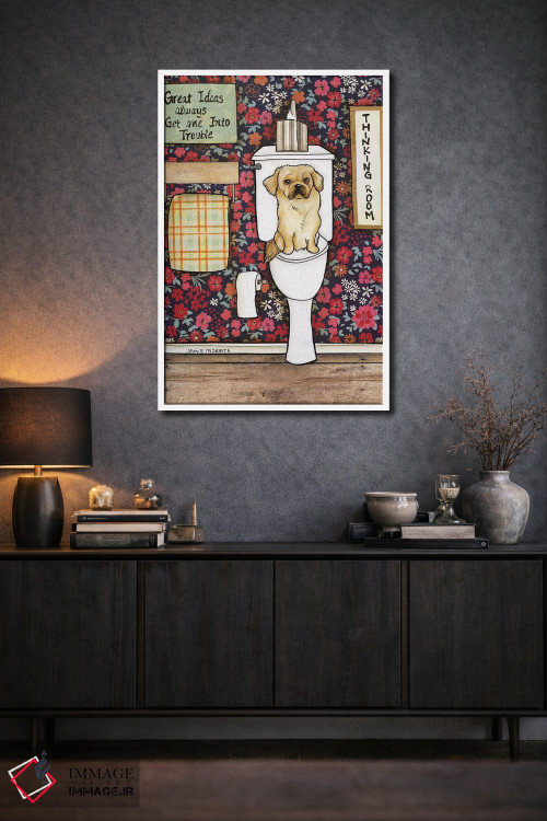 تابلو دکوراتیو اتاق فکر اثر جیمی موراث - D3W