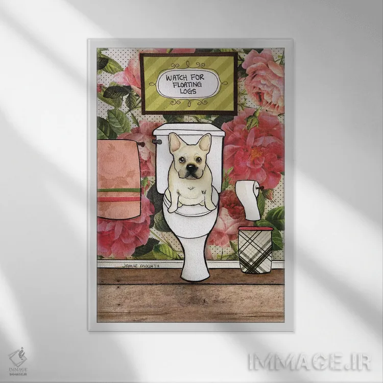 تابلو دکوراتیو کنده های شناور اثر جیمی موراث - نمای قابدار سفید