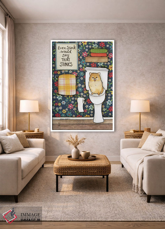 تابلو دکوراتیو خیلی بدبوست اثر جیمی موراث - D1W