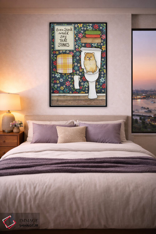 تابلو دکوراتیو خیلی بدبوست اثر جیمی موراث - D5B