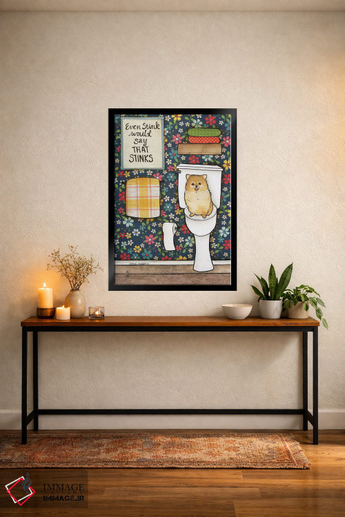 تابلو دکوراتیو خیلی بدبوست اثر جیمی موراث - D4B