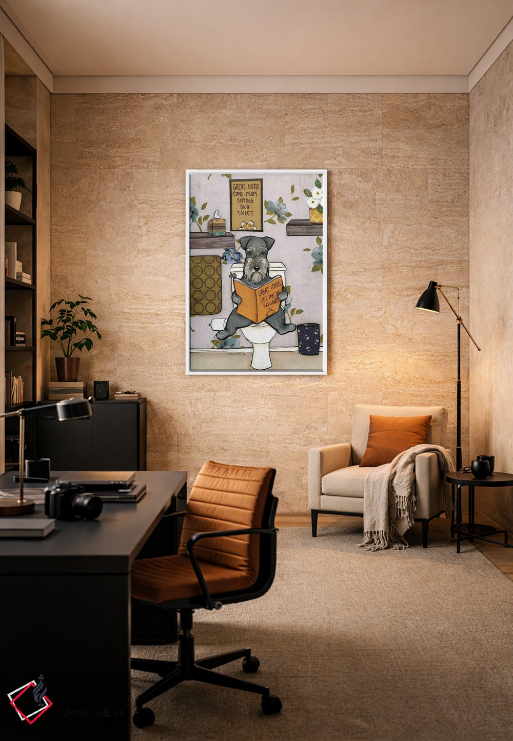 تابلو دکوراتیو ایده های عالی اثر جیمی موراث - D6W