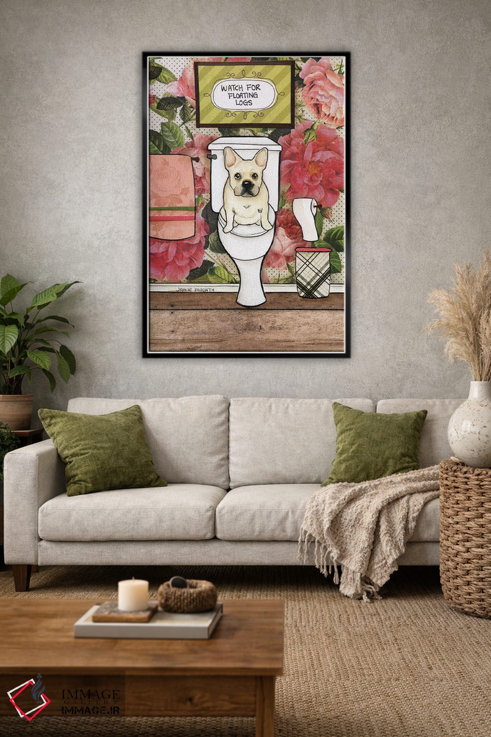 تابلو دکوراتیو کنده های شناور اثر جیمی موراث - D1B