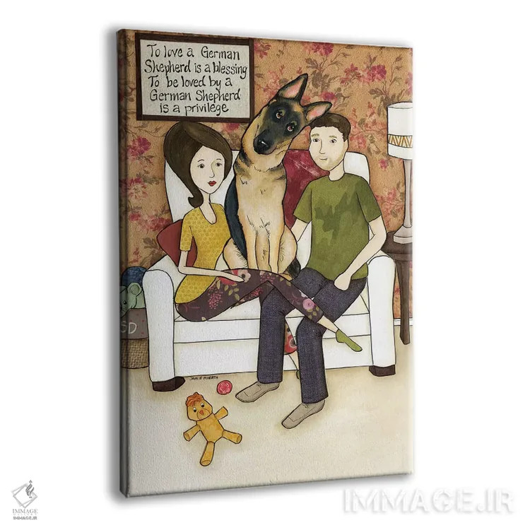 تابلو دکوراتیو یک امتیاز اثر جیمی موراث - نمای پرسپکتیو محصول