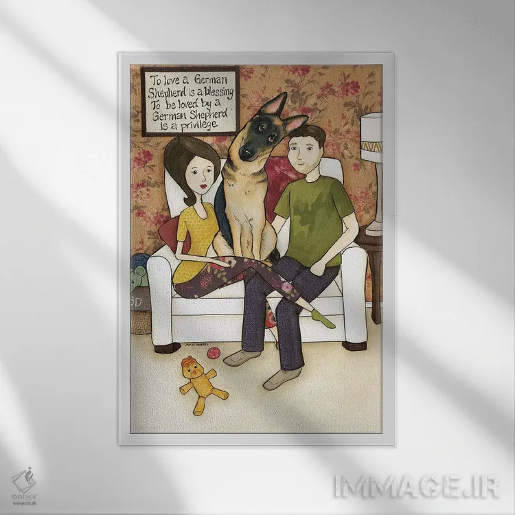 تابلو دکوراتیو یک امتیاز اثر جیمی موراث - نمای قابدار سفید