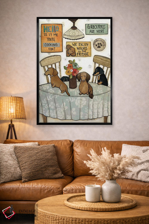 تابلو دکوراتیو خریدها رسیدند اثر جیمی موراث - D4B