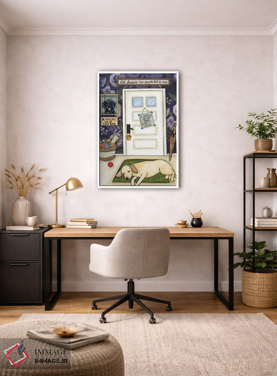 تابلو دکوراتیو برمی گردم اثر جیمی موراث - D2W