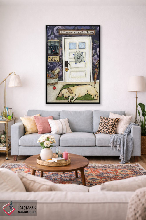 تابلو دکوراتیو برمی گردم اثر جیمی موراث - D1B