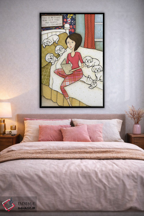 تابلو دکوراتیو ما را بپوشان اثر جیمی موراث - D2B