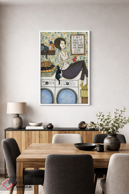 تابلو دکوراتیو کاش اگر اثر جیمی موراث - D2W