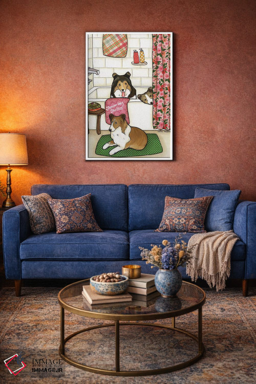 تابلو دکوراتیو شستن شلتی ها اثر جیمی موراث - D4W