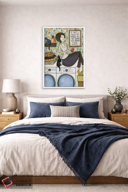 تابلو دکوراتیو کاش اگر اثر جیمی موراث - D4W