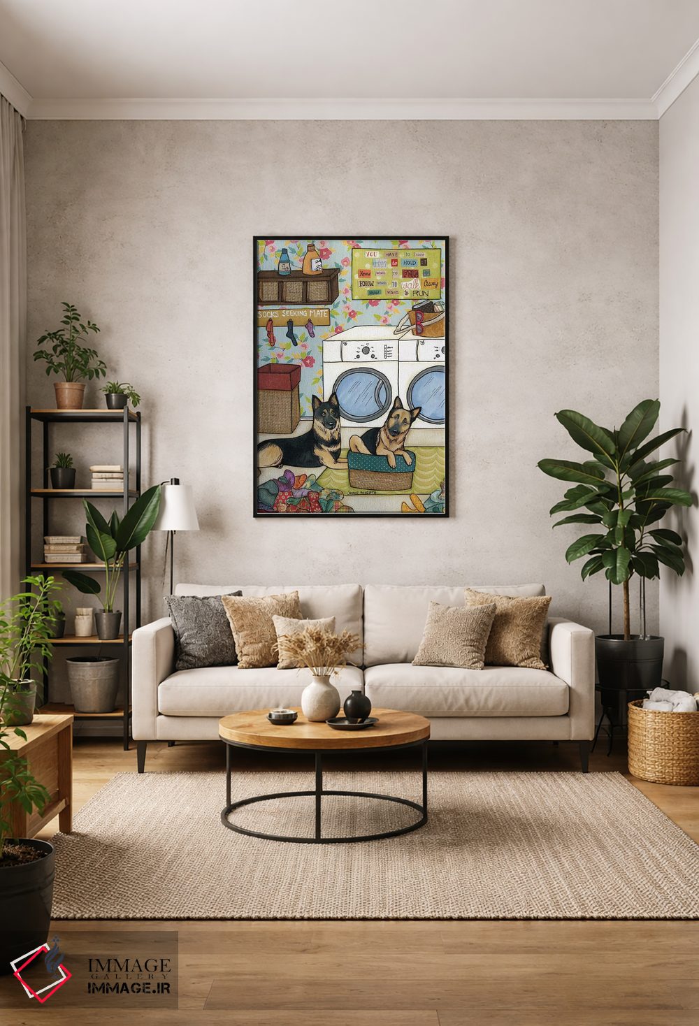 تابلو دکوراتیو بدان کی باید فرار کنی اثر جیمی موراث - D1B