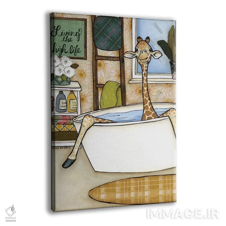 تابلو دکوراتیو زندگی سطح بالا اثر جیمی موراث - نمای پرسپکتیو محصول