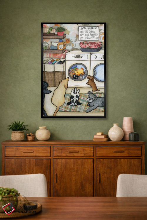 تابلو دکوراتیو برنامه شستشو اثر جیمی موراث - D2B