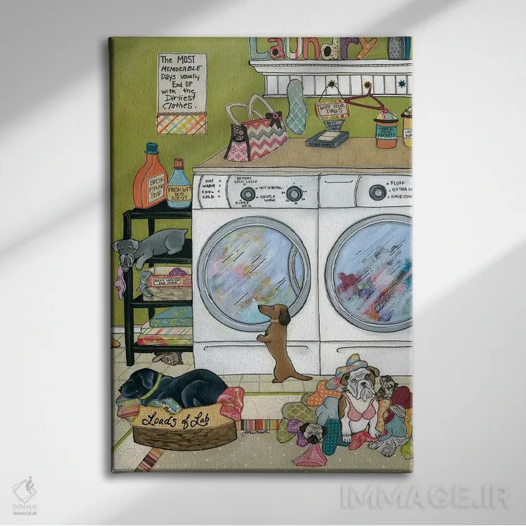 تابلو دکوراتیو به یادماندنی ترین روزها اثر جیمی موراث - نمای روبهرو روی دیوار