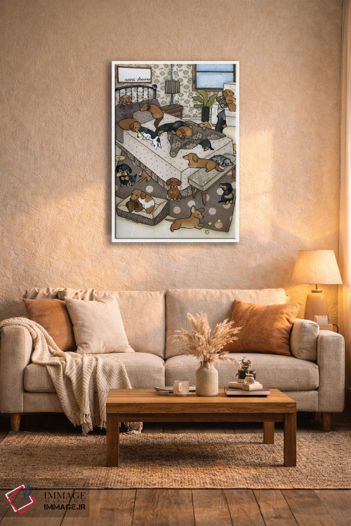 تابلو دکوراتیو رویاهای سوسیسی اثر جیمی موراث - D3W