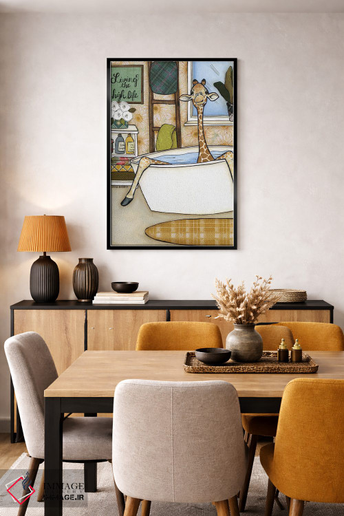 تابلو دکوراتیو زندگی سطح بالا اثر جیمی موراث - D5B