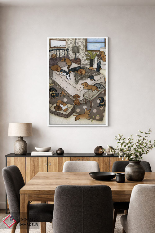 تابلو دکوراتیو رویاهای سوسیسی اثر جیمی موراث - D2W