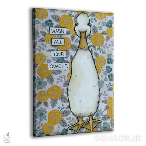 تابلو دکوراتیو قرقر اثر جیمی موراث - نمای پرسپکتیو محصول