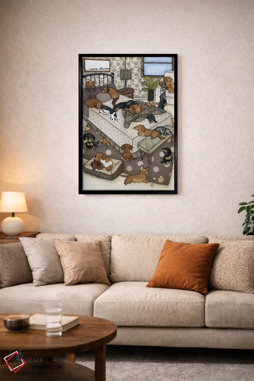 تابلو دکوراتیو رویاهای سوسیسی اثر جیمی موراث - D4B