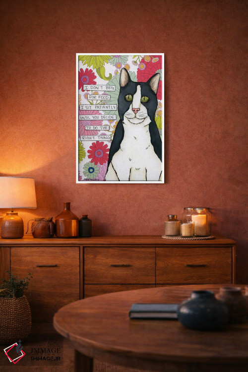 تابلو دکوراتیو من التماس نمی کنم اثر جیمی موراث - D3W