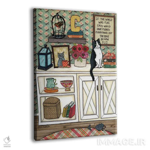 تابلو دکوراتیو لب پرتگاه اثر جیمی موراث - نمای پرسپکتیو محصول