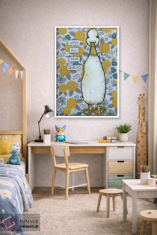 تابلو دکوراتیو قرقر اثر جیمی موراث - D1W