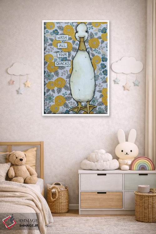 تابلو دکوراتیو قرقر اثر جیمی موراث - D3W