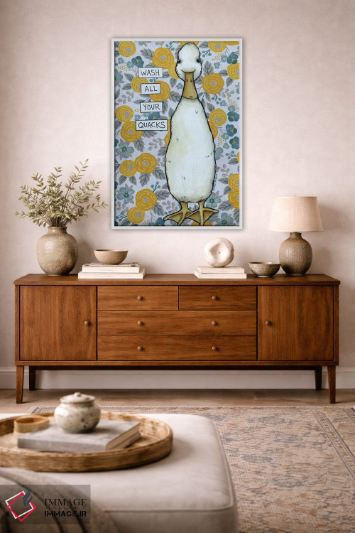 تابلو دکوراتیو قرقر اثر جیمی موراث - D2W