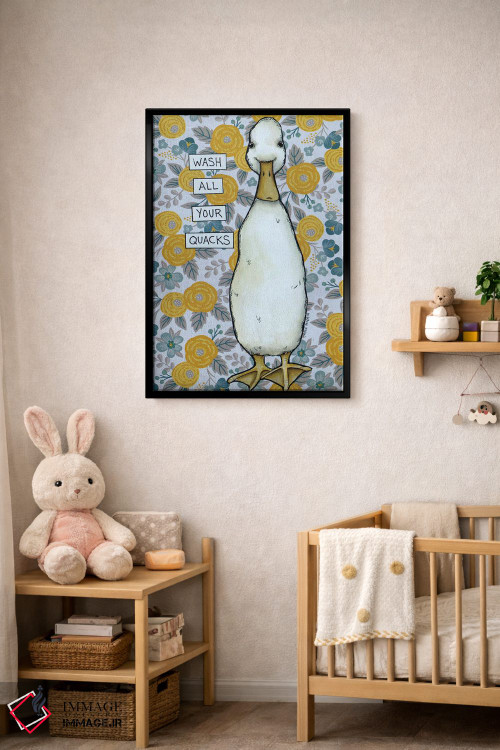 تابلو دکوراتیو قرقر اثر جیمی موراث - D4B