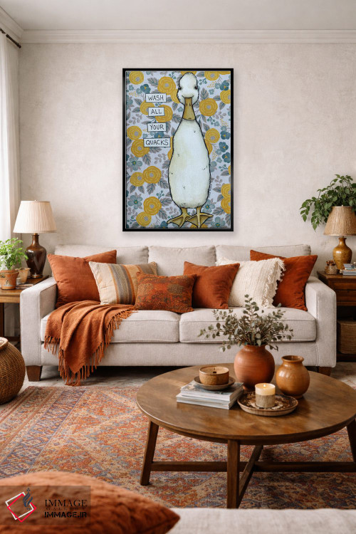 تابلو دکوراتیو قرقر اثر جیمی موراث - D5B