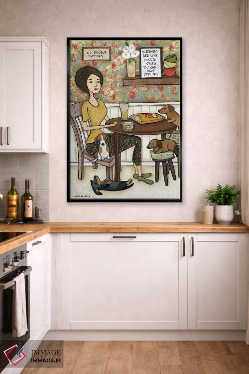 تابلو دکوراتیو چیپس سیب زمینی اثر جیمی موراث - D1B