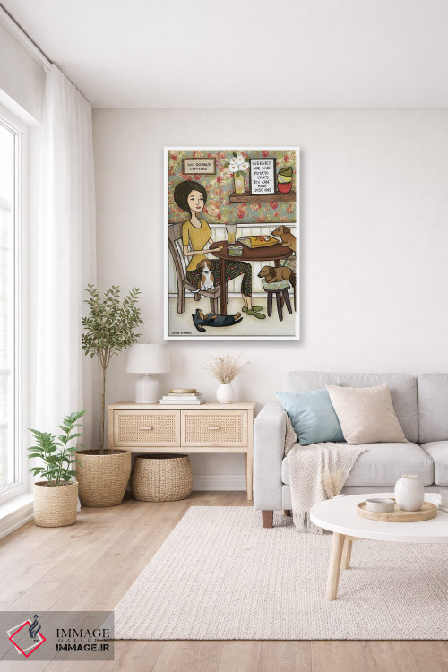 تابلو دکوراتیو چیپس سیب زمینی اثر جیمی موراث - D2W