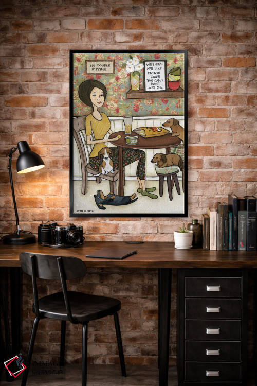 تابلو دکوراتیو چیپس سیب زمینی اثر جیمی موراث - D5B