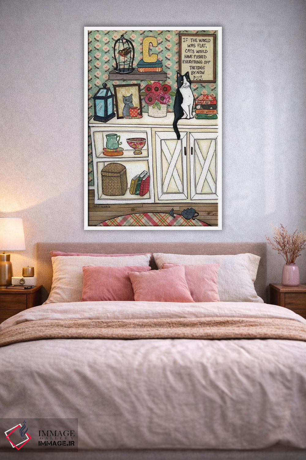 تابلو دکوراتیو لب پرتگاه اثر جیمی موراث - D1W