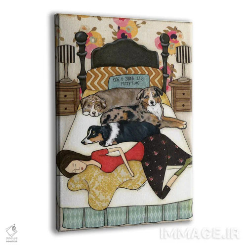 تابلو دکوراتیو بیدار شو و بدرخش اثر جیمی موراث - نمای پرسپکتیو محصول