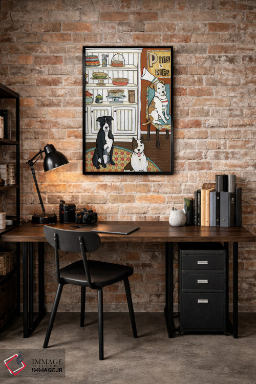 تابلو دکوراتیو پیت ها و پای ها اثر جیمی موراث - D5B