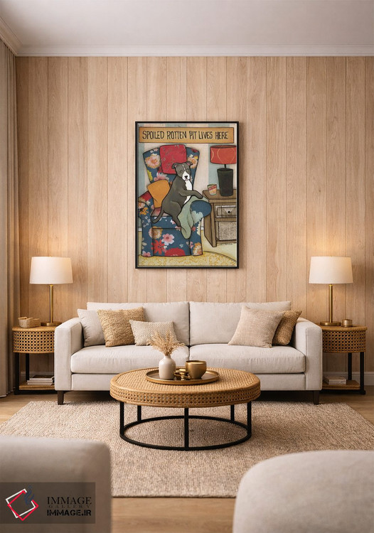 تابلو دکوراتیو پیت لوس و ننر اثر جیمی موراث - D1B