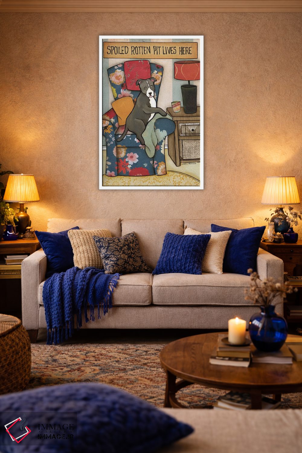 تابلو دکوراتیو پیت لوس و ننر اثر جیمی موراث - D2W