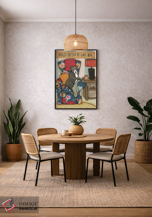 تابلو دکوراتیو پیت لوس و ننر اثر جیمی موراث - D5B
