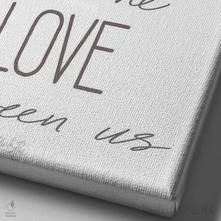 تابلو مدرن دعای شام اثر مارلا ری - نمای نزدیک بافت بوم