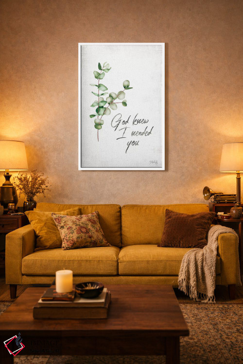 تابلو مدرن خدا می دانست که به تو نیاز دارم اثر مارلا ری - D4W