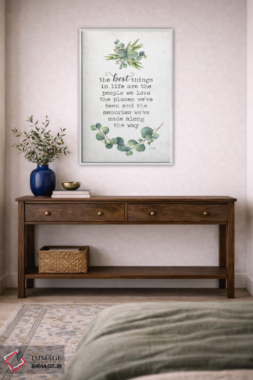 تابلو مدرن بهترین چیزها اثر مارلا ری - D4W