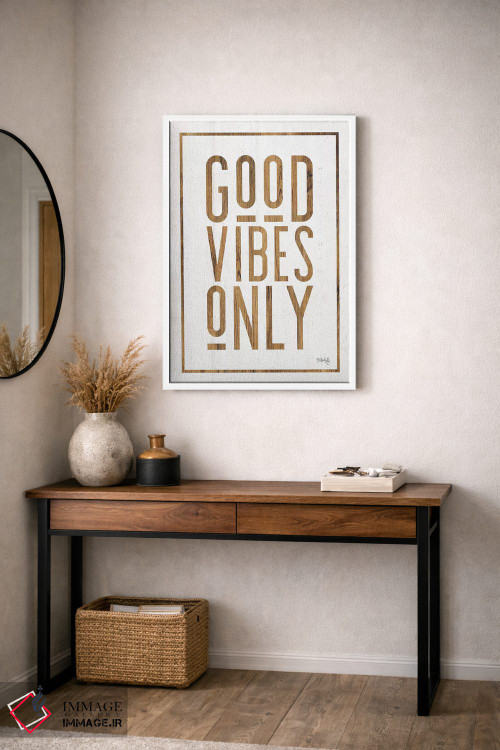 تابلو مدرن فقط انرژی مثبت اثر مارلا ری - D2W